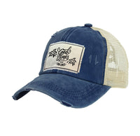 Thumbnail for BRIEF INSANITY Good Times And Tan Lines Vintage Distressed Trucker Adult Hat