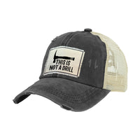 Thumbnail for BRIEF INSANITY This Is Not a Drill Vintage Distressed Trucker Adult Hat