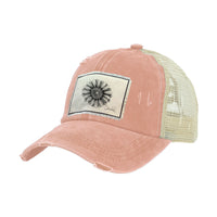 Thumbnail for BRIEF INSANITY Daisy - Vintage Distressed Trucker Adult Hat