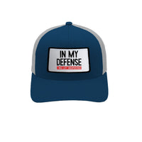 Thumbnail for BRIEF INSANITY In My Defense I was Left Unsupervised | Men's Structured Trucker Hat