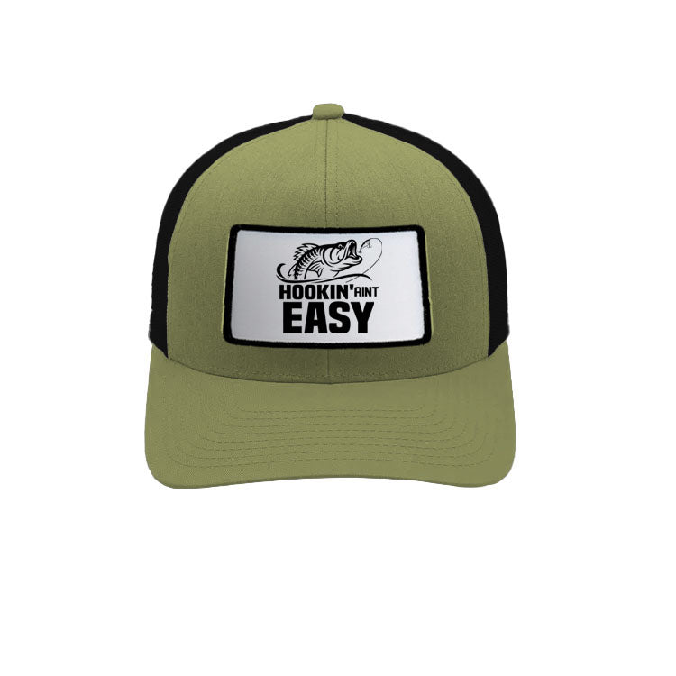 BRIEF INSANITY Hookin Ain't Easy | Men's Structured Trucker Hat