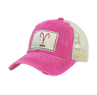 Thumbnail for BRIEF INSANITY Aries Vintage Distressed Trucker Adult Hat
