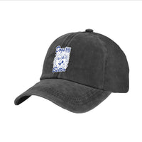 Thumbnail for BRIEF INSANITY's Dogs Make Life Better Faux Suede Patch Adult Cap