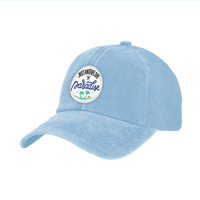 Thumbnail for BRIEF INSANITY's Another Day in Paradise Faux Suede Patch Adult Cap