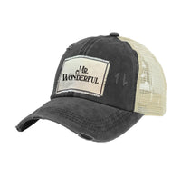 Thumbnail for BRIEF INSANITY Mr. Wonderful - Vintage Distressed Trucker Adult Hat