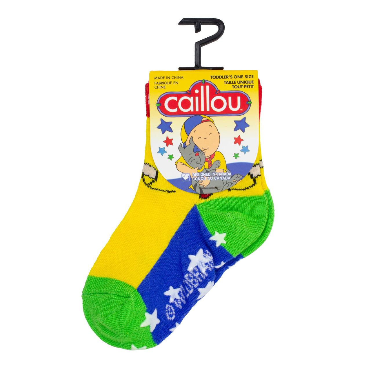 CAILLOU HELLO TODDLER'S CREW, 1 PAIR