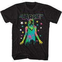 Thumbnail for CARRIE-COLOR AND SPLATTER-BLACK ADULT S/S TSHIRT