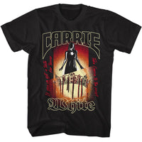 Thumbnail for CARRIE-CARRIE WHITE-BLACK ADULT S/S TSHIRT