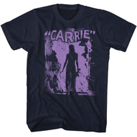 Thumbnail for CARRIE-CARRIE PURPLE FLAME-NAVY ADULT S/S TSHIRT
