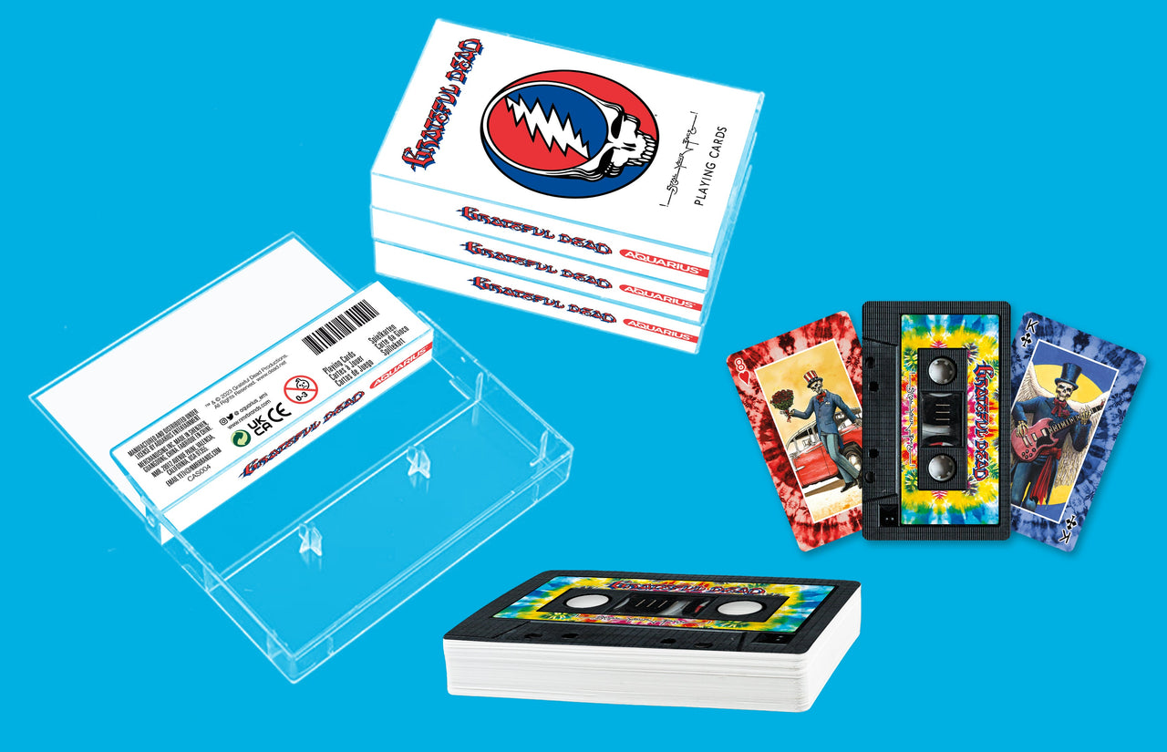 Grateful Dead Cassette Playing Cards – 12 PC PPK
