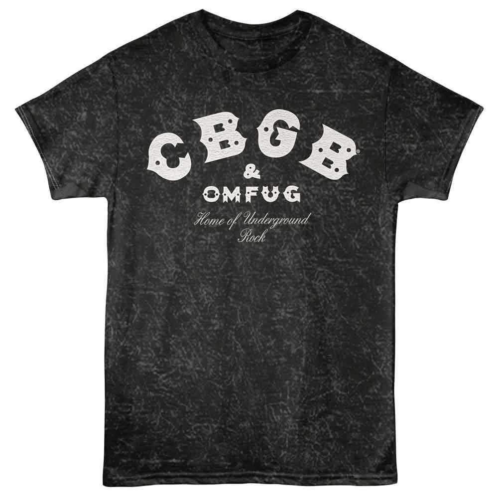 CBGB - Logo Vintage Wash T-Shirt