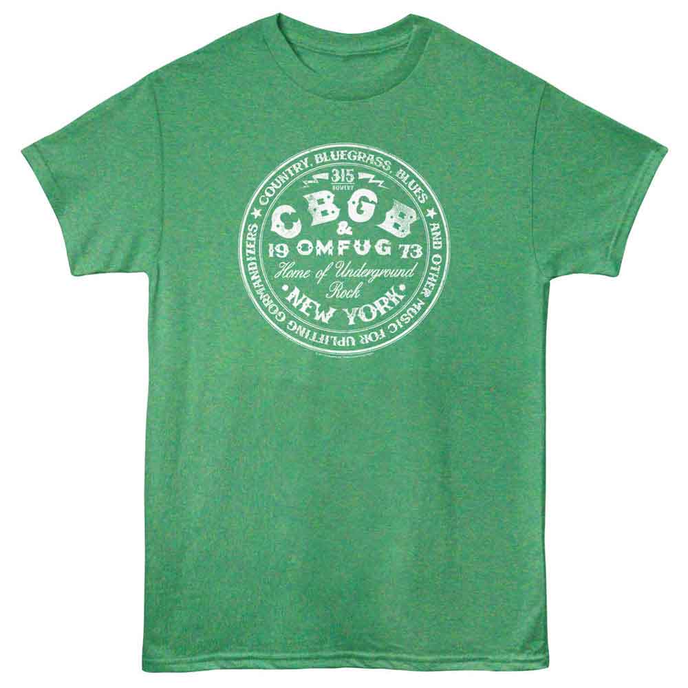 CBGB - Circle T-Shirt - Kelly Heather
