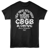 Thumbnail for CBGB - Logo And Address T-Shirt