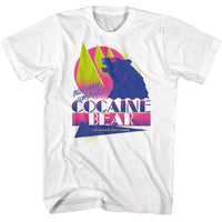 Thumbnail for COCAINE BEAR KY-COCAINE BEAR BLUEGRASS CONSPIRACY RETRO-WHITE ADULT S/S TSHIRT