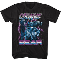 Thumbnail for COCAINE BEAR KY-COCAINE BEAR LIGHTNING-BLACK ADULT S/S TSHIRT