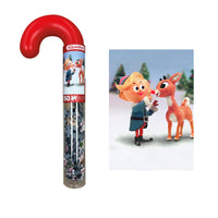 Thumbnail for Rudolph 150 Piece Jigsaw Puzzle Candy Cane – 12 PC PPK