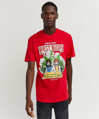 Thumbnail for Cheech & Chong Best Buds T-Shirt - Red