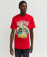 Thumbnail for Cheech & Chong Best Buds T-Shirt - Red