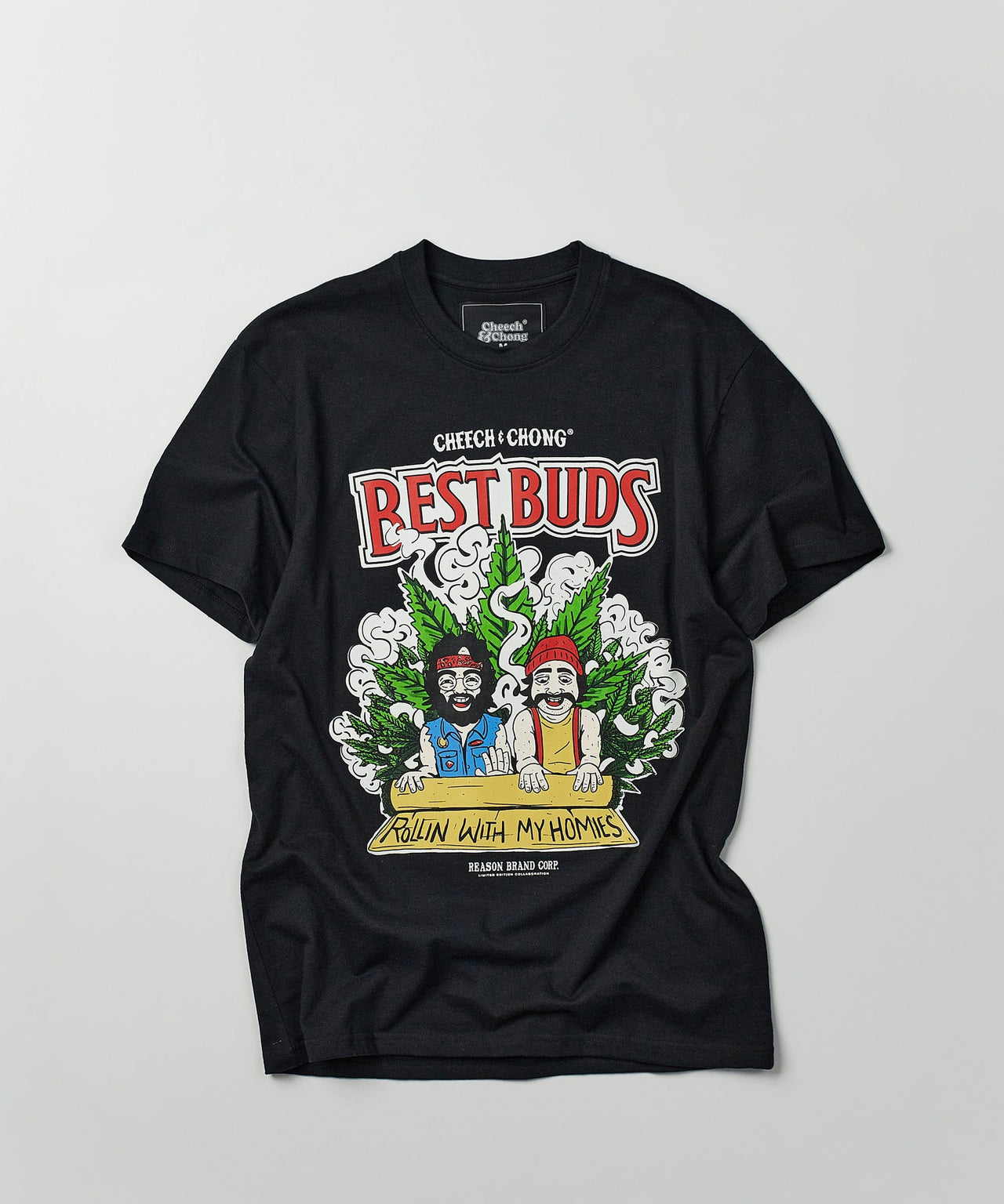 Cheech & Chong Best Buds T-Shirt - Black