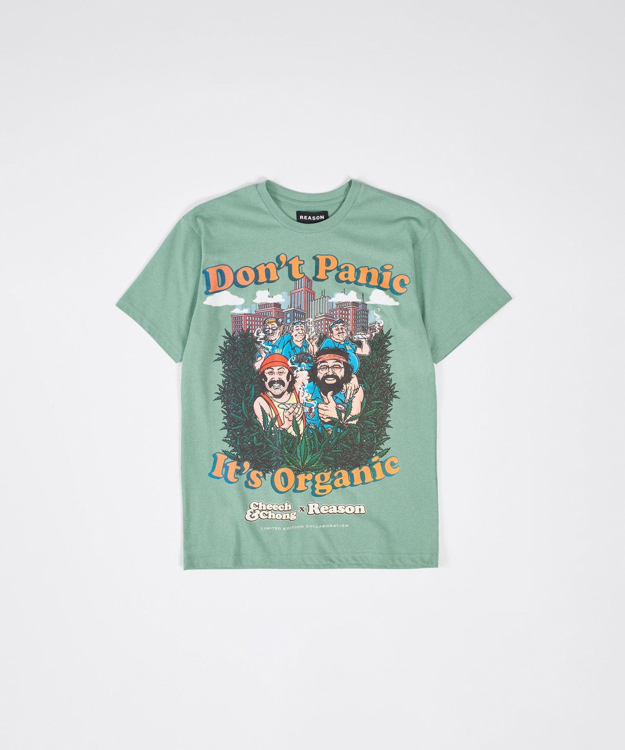 Cheech & Chong T-Shirt - Medium Green 1