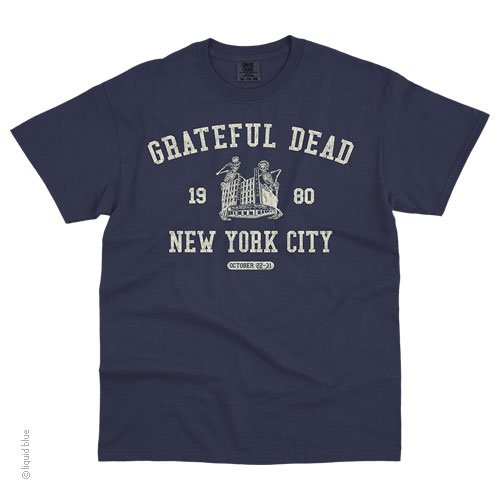 Grateful Dead Comfort Colors NYC 1980 T-Shirt