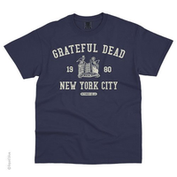 Thumbnail for Grateful Dead Comfort Colors NYC 1980 T-Shirt