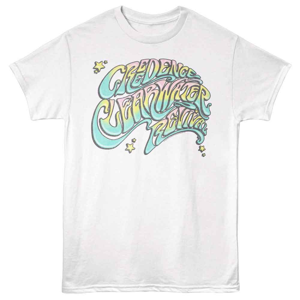 Creedence Clearwater Revival - Ccr Colorful Wave T-Shirt