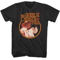 Thumbnail for CHARLIE DANIELS BAND-CDB CIRCLE-BLACK ADULT S/S TSHIRT