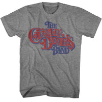 Thumbnail for CHARLIE DANIELS BAND-CDB BAND LOGO-GRAPHITE HEATHER ADULT S/S TSHIRT