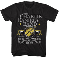 Thumbnail for CHARLIE DANIELS BAND-CDB THE BEST THATS EVER BEEN-BLACK ADULT S/S TSHIRT