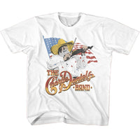 Thumbnail for CHARLIE DANIELS BAND-CDB AND THE FLAG-WHITE YOUTH S/S TSHIRT