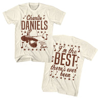Thumbnail for CHARLIE DANIELS BAND-CDB TOLD YOU ONCE-NATURAL ADULT S/S TSHIRT