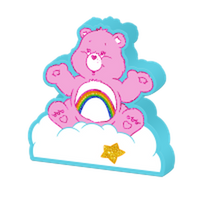 Thumbnail for Care Bears Sitting on Cloud Glitter  Large Die Cut MDF Box Wall Sign – 16 pc ppk ($5.75 each)