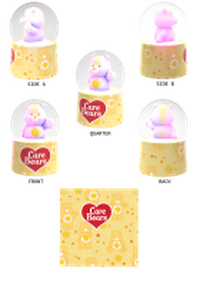 Thumbnail for Care Bears Funshine Bear Boxed  45mm Light Up Snow Globe – 24 pc ppk ($5.00 each)