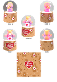 Thumbnail for Care Bears Tenderheart Bear Boxed  45mm Light Up Snow Globe – 24 pc ppk ($5.00 each)