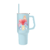 Thumbnail for Care Bears Watercolor Hearts  40oz Stainless Steel Tumbler w Handle – 12 pc ppk ($13.75 each)