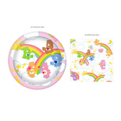 Care Bears We Love Rainbows Group Clouds  32ct Paper Napkin and Plate Party Pack – 24 pc ppk ($4.25 each)