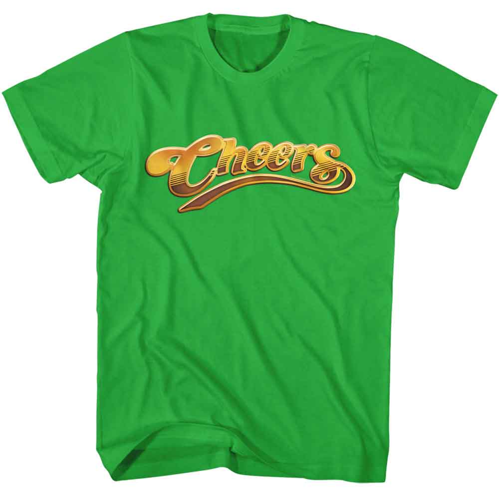 CHEERS-CHEERS TITLE LOGO-KELLY ADULT S/S TSHIRT