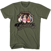 Thumbnail for CHEERS-CHEERS FRAMED PHOTO-MILITARY GREEN ADULT S/S TSHIRT