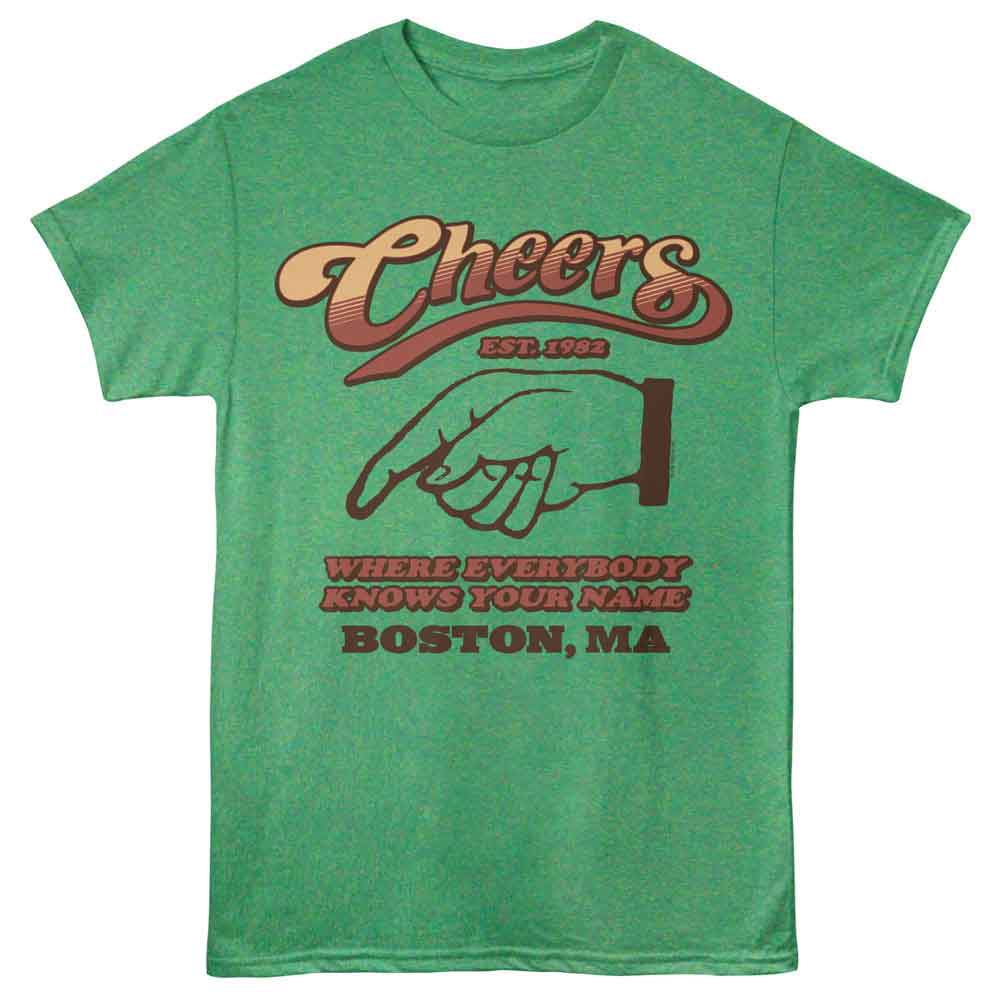 CHEERS-CHEERS BOSTON MA-KELLY HEATHER ADULT S/S TSHIRT