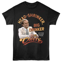 Thumbnail for CHEERS-CHEERS HEAD SHRINKER-BLACK ADULT S/S TSHIRT