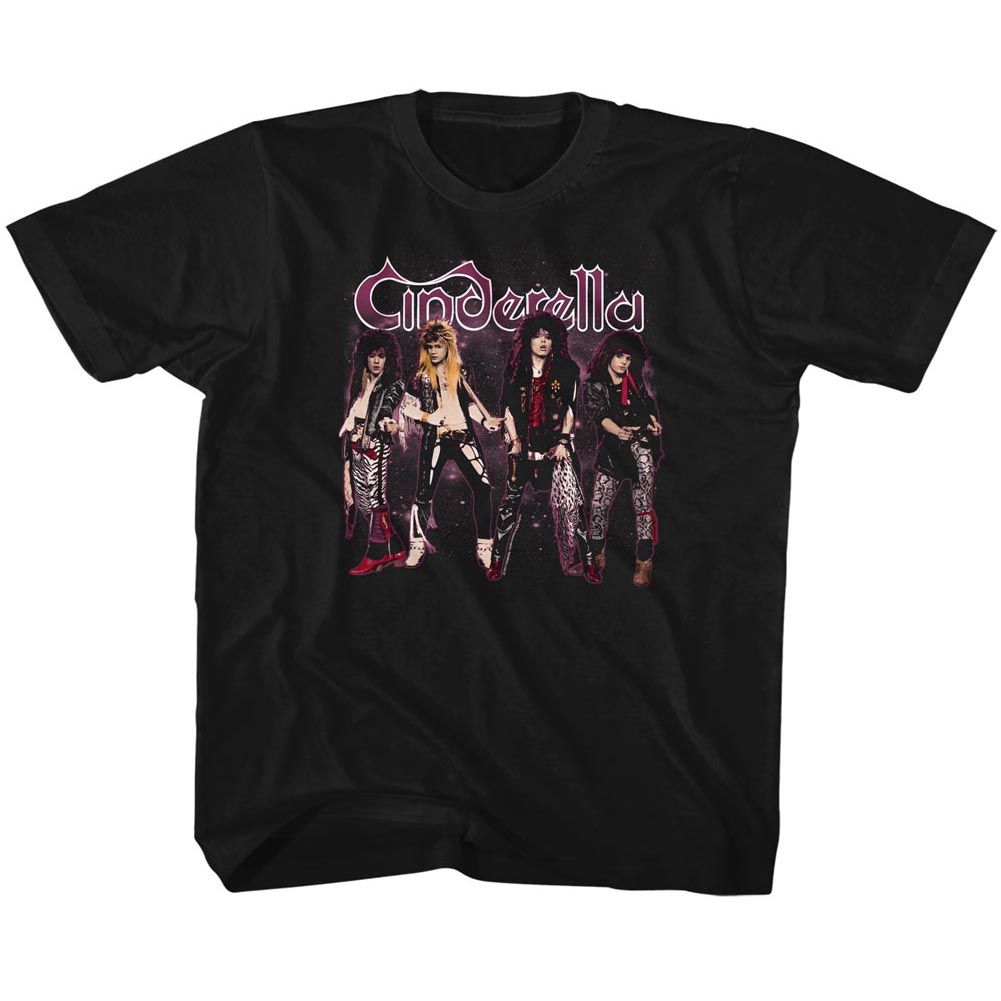 CINDERELLA-BAND STANDS-BLACK YOUTH S/S TSHIRT