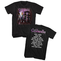 Thumbnail for CINDERELLA-NIGHT SONGS ALBUM-BLACK ADULT S/S TSHIRT