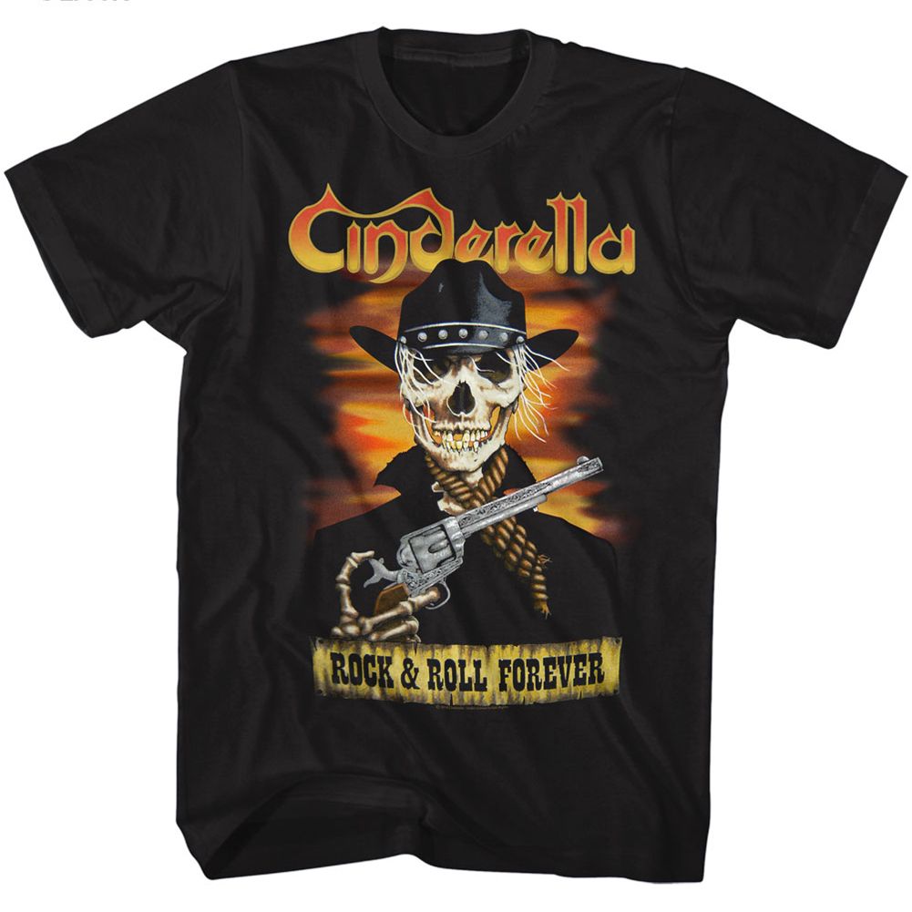 CINDERELLA-SKELERELLA-BLACK ADULT S/S TSHIRT