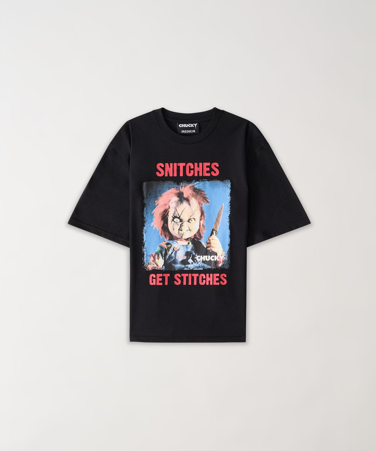 Chucky "Snitches Get Stitches" T-Shirt