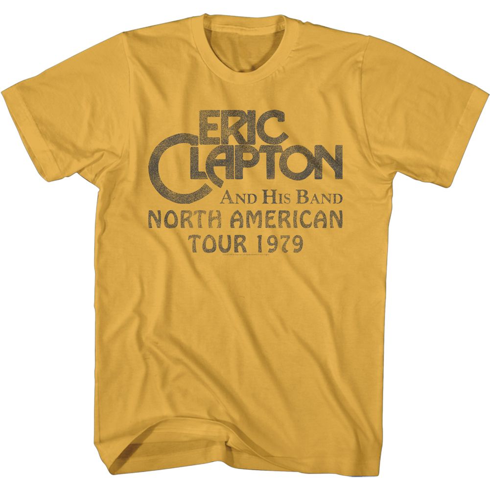 ERIC CLAPTON-N AMERICAN 79-GINGER ADULT S/S TSHIRT