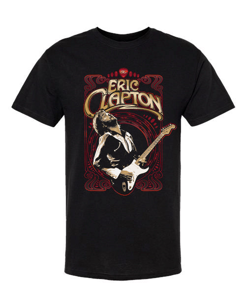 ERIC CLAPTON - VINTAGE LIVE PHOTO T-SHIRT