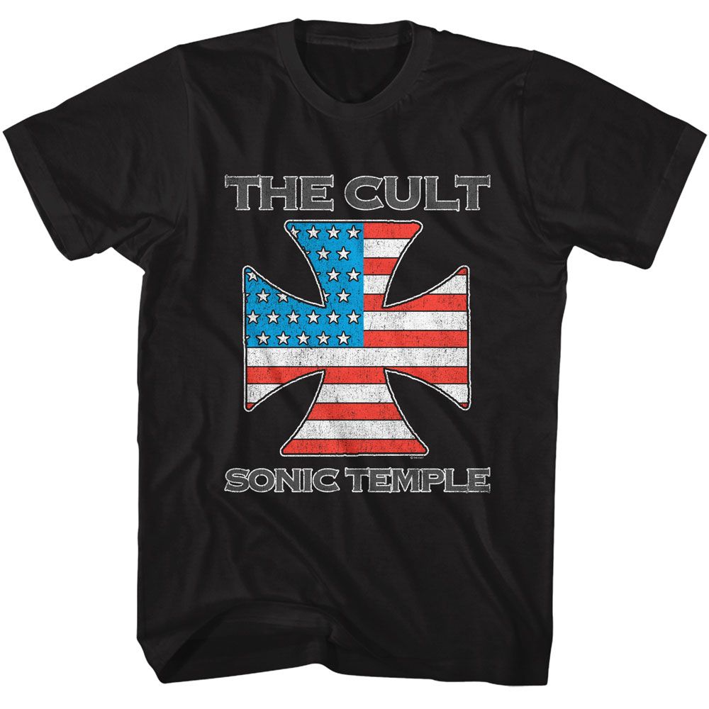 THE CULT-THE CULT SONIC TEMPLE-BLACK ADULT S/S TSHIRT