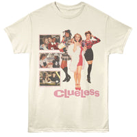 Thumbnail for CLUELESS-CLUELESS MOVIE SCENES-NATURAL ADULT S/S TSHIRT
