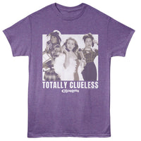 Thumbnail for CLUELESS-CLUELESS TOTALLY CLUELESS-PURPLE HEATHER ADULT S/S TSHIRT